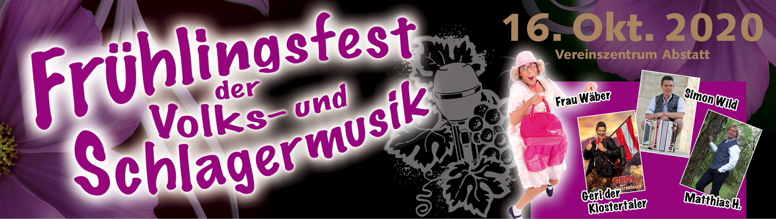 Frühlingsfest der Volks-und Schlagermusik Abstatt am 16. Oktober 2020 - Jetzt tickets kaufen